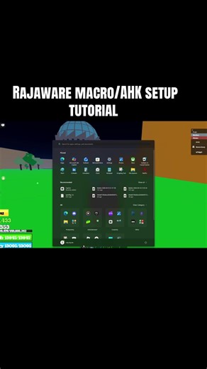 Rajaware macro/ahk setup tutorial #bloxfruits #roblox #macro #fyp #pvp