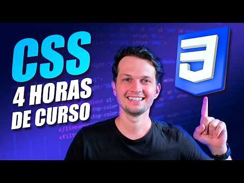 CURSO DE CSS PARA INICIANTES 2024 - APRENDA CSS COM EXERCÍCIOS E PROJETOS