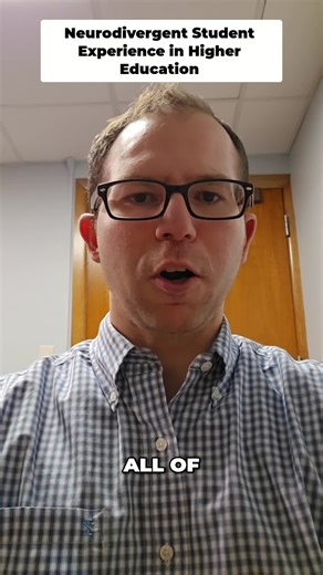 Ever feel like you’re learning to swim while drowning? That’s what higher education felt like for me as a neurodivergent student. This is why I started ND Student Lab. #Neurodivergent #ADHD #HigherEd #NDStudents