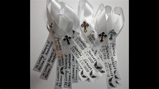 Personalized Memorial Ribbon Pin: Celebration of Life, Custom Name & Date - Etsy