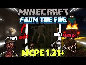 Addon/Mod From The Fog Hay Nhất Trong MCPE 1.21+ |How To Dowload FTF In MCPE 1.21+