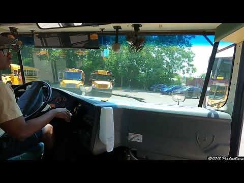 Throwback Front Seat Ride on A 2010 IC CE School Bus W/ MaxxForce DT