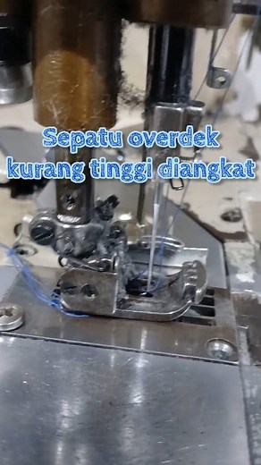 17K views · 162 reactions | Sepatu mesin kurang tinggi saat diangkat. #CelebrityRelationship #customart #holidaycollection #spookyseason #CraftSupplies #handmade #quilting #localartisans #Celebrities #mensclothing #handmadecrafts #fyp #maintenance #service #konveksi #tailor #garmen #jahit #obras #overdek #kancing #bartak #solusi #trik #mesin #fbpro #meta | Dank Ando | Facebook