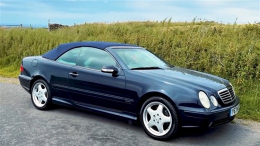 Can a budget Mercedes CLK handle a long road trip?