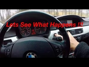What Happens When You Push The Start Button On A BMW While Driving?