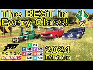 The BEST Car In Each Class For Cross Country In Forza Horizon 5 - 2024 Edition!