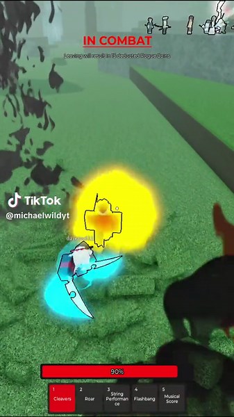 Musical Score Damage #roblox #roguedemon | roblox games