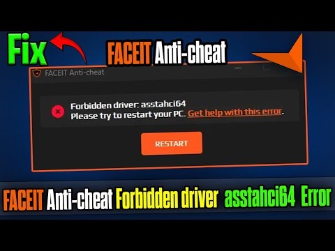 Fix FACEIT Anti-Cheat Forbidden Driver asstahci64 Error 🔧🎮