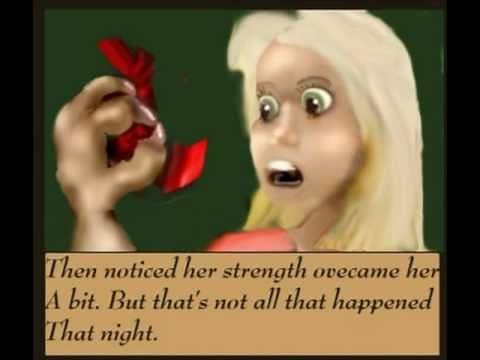 Female TF: Girl into Charizard comic sequence