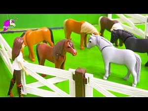 Summer Job ! Spirit Riding Free Playmobil Pony Sitters Part 1