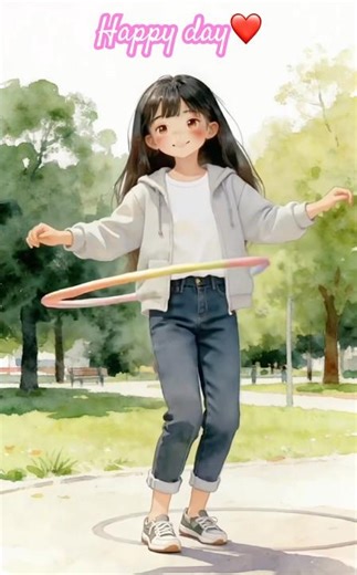 Hula hooping in the park #shorts