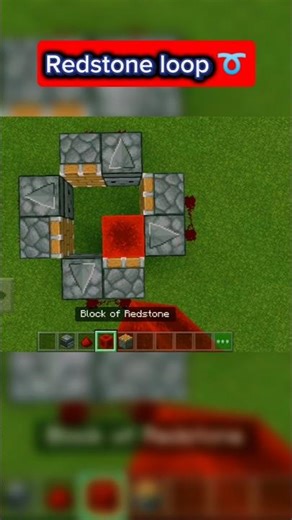 Making loop in minecraft 😯😄🔥 #minecraft #gaming