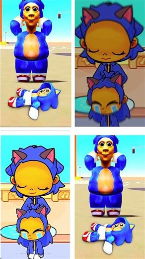 Roblox Sonic Family in Avatar World! #avatarworld #nyancat#99nightintheforest #roblox #shorts#sonic