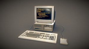 Retro PC - 3D model by Alex (@alex3dhobbyist)