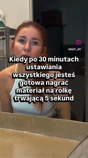 A potem będziesz ją montować kolejne pół godziny 🫡#makingcontent #artistlife #twórcyrękodzieła