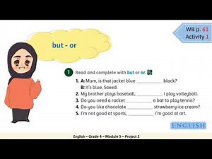 Grade 4 – English – Module 5 – Project – Part 2