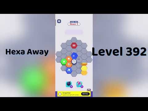 Hexa Away Level 392 Walkthrough