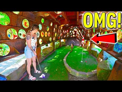 We've Never Seen a Mini Golf Course Like This!