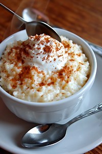 "🍚 Delight in Creamy Cinnamon Rice Pudding! 🍮✨✨ 👩‍🍳 Chef's Tip: Start with warm milk for a creamier texture! 🥛🌟🌟 Indulge in the comforting warmth of our Cinnamon Rice Pudding, a perfect dessert that brings back childhood memories! With its sweet, creamy base and a hint of spice, it's a delightful treat for all ages! 💖 It's easy to make and even easier to love. Gather your loved ones around the table and dig into this warm bowl of goodness. Ready to whip up this cozy dessert? Let’s get co