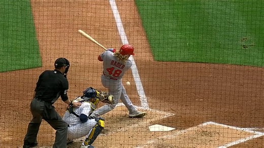 Harrison Bader's two-run double