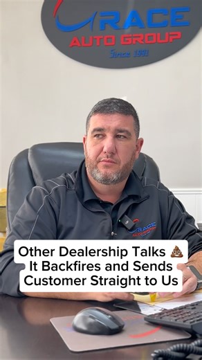 1.2K views · 373 reactions | Another dealership talks crap about us to customer and ends up sending them straight to us #bts #behindthescenes #dealershiplife | Grace Auto Group | Facebook