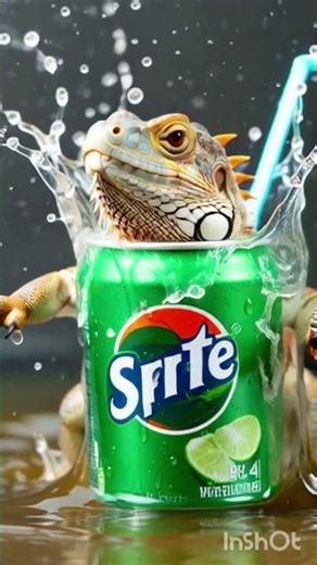 Sprite Drink Refreshment 🥤✨ Frog🦎🐸 / Спрайт — Свіжа Насолода 🥤✨ Жаба🦎🐸