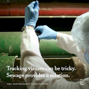 6.7K views · 90 reactions | Here’s how a scrappy team of scientists, public health experts and plumbers is embracing wastewater surveillance as the future of disease tracking. https://nyti.ms/3QQ9bAM | The New York Times | Facebook