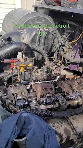 calibracion de detroit 12.7 #Lopezdiesel #mecanicodiesel #odessatx #midlandtx #westexasoilfield #mechanic #ReadySetLift #vidademecanico