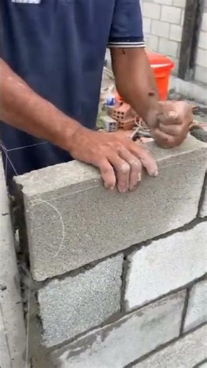 Perfect AAC Block Laying Method! Fast, Strong, and Professional Masonry Technique