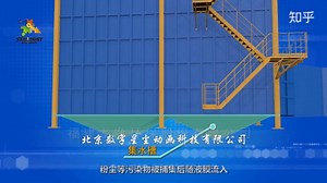 环保除尘器3d动画，环保产品三维动画，北京工业动画制作公司