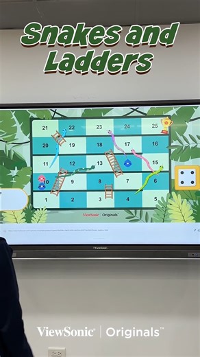🎉 FREE Game Resources: Snakes & Ladders! 🎲​ Challenge your students to see who can climb the highest 🪜 and slide the fastest 🐍. ​ ️Log in and download from our ViewSonic Educator Community: ​ https://vsonic.global/4oB4YSV ​ #EdTech #myViewBoard #ViewSonicEducation #ViewSonicCommunity #Teachers | ViewSonic Education