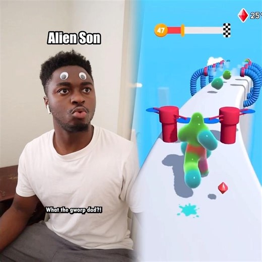 When you catch your alien son doing graffiti #xyzcba #skit #viral #fypシ #relatable