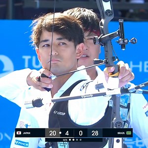 日本が男子団体で銅メダル獲得！🥉🇯🇵 光州の世界選手権で力強いパフォーマンスを見せました。 👉 試合全編をarchery でチェック #WorldArchery | World Archery