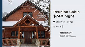 Select cabins and lodge rooms are available for winter lodging Nov - April. Book your stay today! #nature #custerstatepark #needleshighway #custer #wintertime | Custer State Park Resort