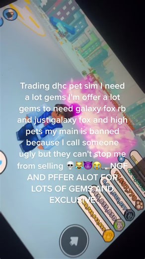 #cheap #dhc #exclusive #petsimulatorx #gems #roblox #sellingdhc #viral #fyp #dahood #ngf