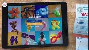 Balloon Animal Starter Kit with App | 100pcs long Balloons, handheld Pump and App with 24+ video tutorials fun gift for Boys, Girls & Adults for hours of creative activity.