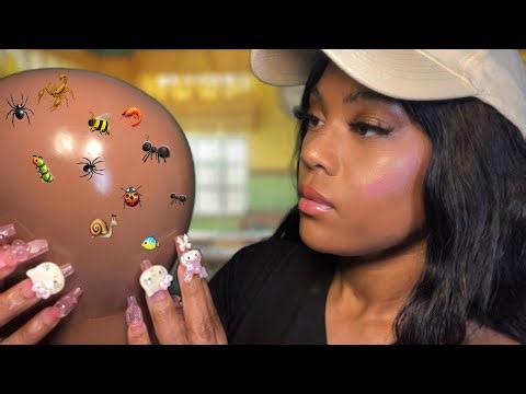 Asmr Lice Check Role-play | Weird Girl In Class Whispered Gossip & Hair Checking