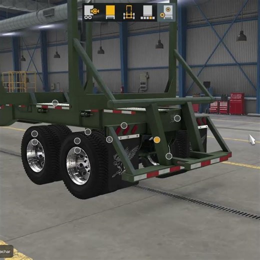 acessory log trailer mod ats