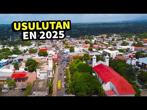 VISITANDO la CIUDAD de USULUTAN en PLENO 2025 en EL SALVADOR