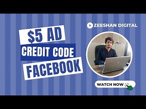How to Claim $5 Ad Credit Code on Facebook | Ad Credit Code Facebook