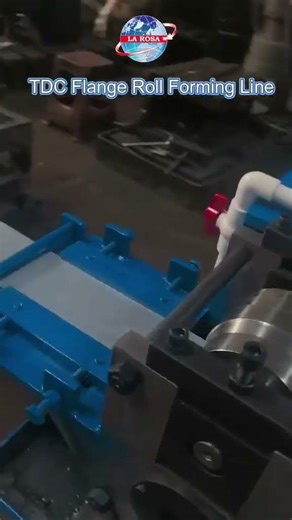 TDC Flange Roll Forming Line #shorts
