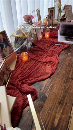 Welcome room inspiration ❤️ #welcometable #welcomeroom #wiwedding #bridetobe #weddingplanning