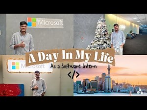 A Day in My Life as a Software Intern | Microsoft Office Tour | Tech Vlog | Auckland | New Zealand