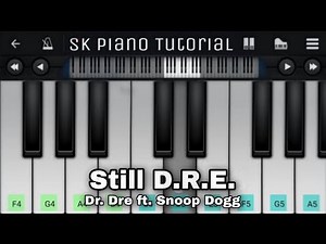 Still D.R.E. (from "Dr. Dre") ft. Snoop Dogg - Perfect Piano Tutorial
