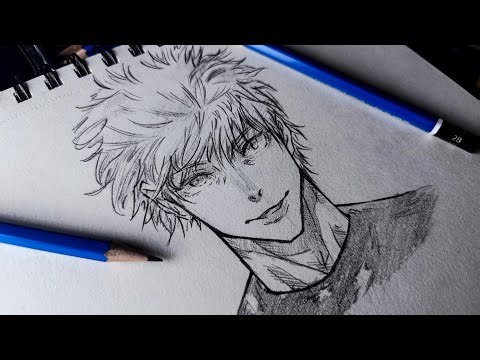 Gojo Satoru Drawing Tutorial Step By Step (Jujutsu Kaisen)