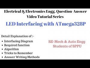 U5 #T8 | LED Interfacing with ATmega328P (Arduino) | EEE (2015-Course)