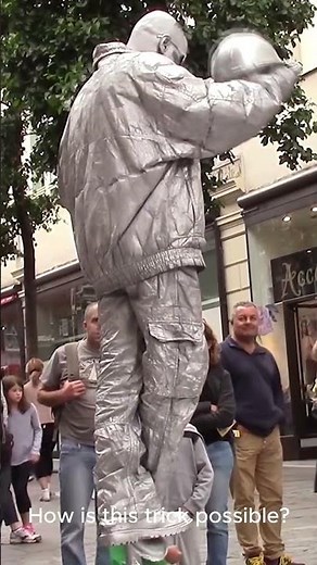 How Street Performers Actually Float