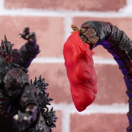 The evolution of Shin Godzilla's tail. #godzilla