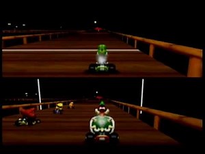 Mario Kart 64-Ep.15-2 Player: Banshee Boardwalk