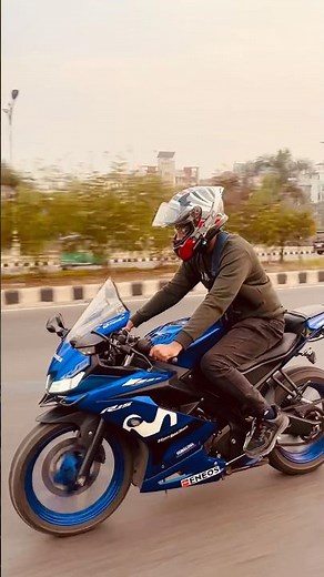 Yamaha R15 v3 reels video #yamaha #yamahar15 #r15v3 #biker #bikelover #axorhelmets #bikeride